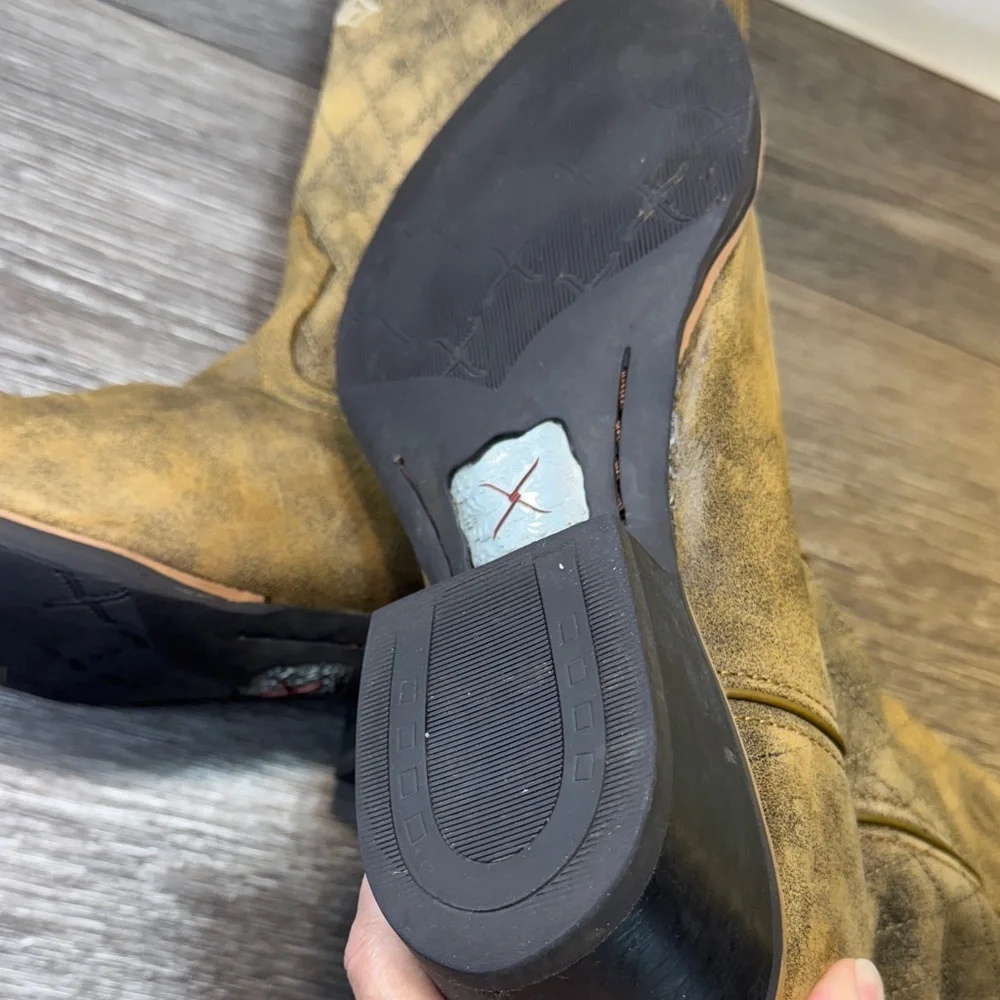 Twisted X Tan Western Cowboy Boots men’s size 13
